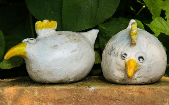 création poterie poule enfant