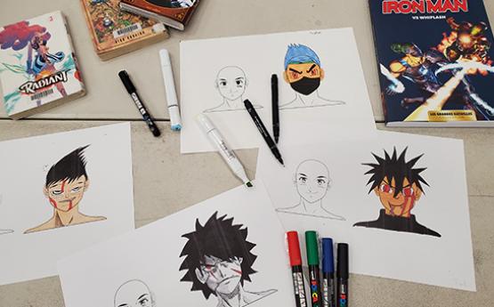 atelier bd mangas polyedre seynod