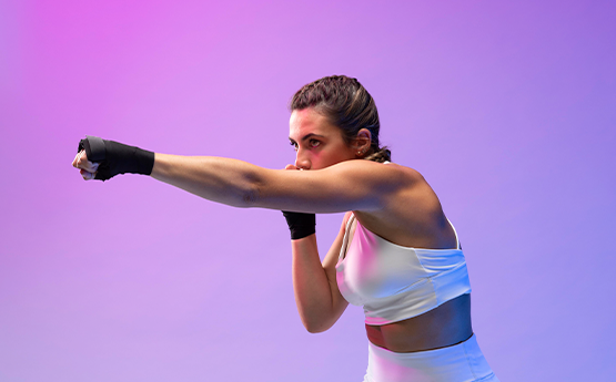 femme boxe body combat polyèdre seynod annecy