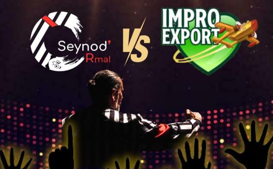 logo seynod'rmal et impro export troupe de théâtre