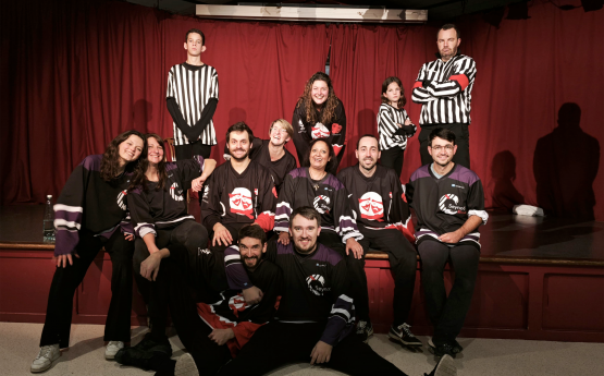 troupe de théâtre seynod'rmal sur scène polyedre seynod annecy