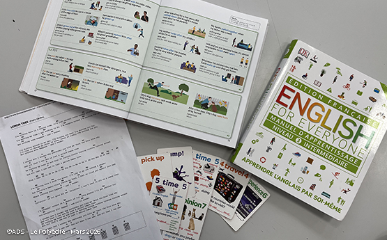 livre et papier en anglais polyedre seynod annecy