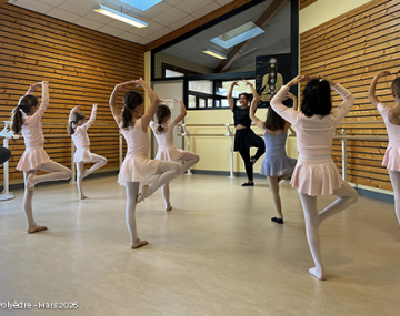 filles en tenue de danse classique polyèdre seynod annecy
